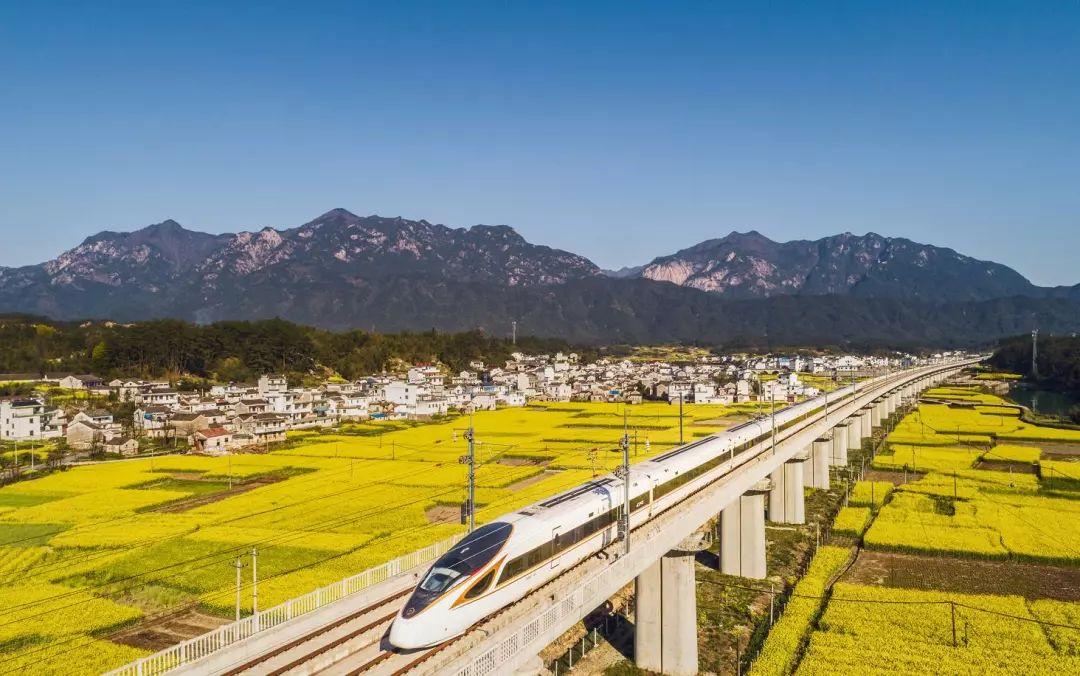 杭黃高鐵、連鹽鐵路年底開通 長三角將擁有18條高鐵線路